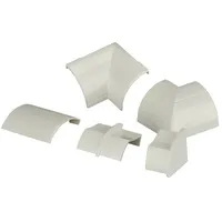 D-Line CLOAP22QSW Kabelkanal Clip-Over Verbindungsstücke Multipack, Aufsteckbare Verbindungsstücke, Verbinden