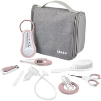 BÉABA Beaba 9-tlg. Babypflege-Set mit Kulturbeutel für Babys unterwegs