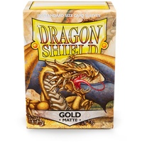 Arcane Tinmen Aps Dragon Shield Matte Gold Schutzhüllen für