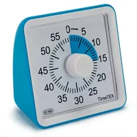 TimeTex Zeitdauer-Uhr lautlos compact (blau)
