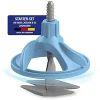 Nivelliersystem24.com Nivelliersystem24 Starter-Set mit 150 Laschen + 50 Zughauben