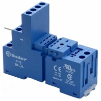 Finder Relaisfassung 94.04 blau