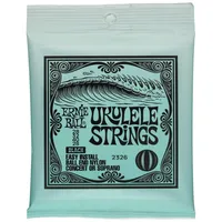 Ernie Ball Concert/Soprano Ball End Nylon-Ukulele-Saiten, Schwarz