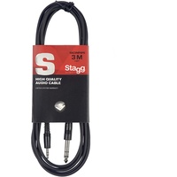 Stagg SAC3MPSPS Audio Kabel (3m, mini-Stereo Klinke, Stecker-auf-Stecker)
