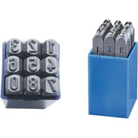 GRAVUREM Schlagziffern-Satz Standard 10 mm