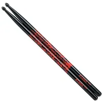 Tama Drumsticks Rot Rhythimic Fire Black (Schlagzeug), Drumsticks -