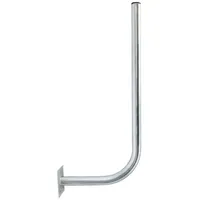 PremiumX 30cm Wandhalter 70cm Mast Stahl Ø 38mm mit