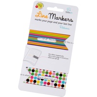 Bookchair Line Markers (Ribbons/Geschenkbänder) - Magnetische Lesezeichen - 2er