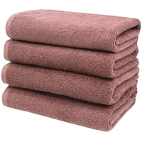 ZOLLNER Handtuchset 50 x 100 cm altrosa 4 St.