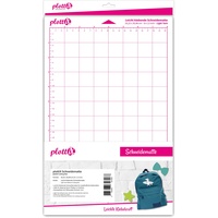 PlottiX 105008 Schneidematte, Kunststoff, Transparent, 20,32 x 30,48 cm
