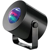 Lunartec Mobiles Mini-LED-Discolicht mit Batterie-Betrieb