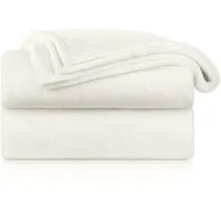 Blumtal Kuscheldecke Weiß, Textil, Rechteckig, 270x230 cm Wohntextilien, Decken,