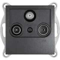 McPower Antennendose McPower Flair für TV, Radio und Sat,