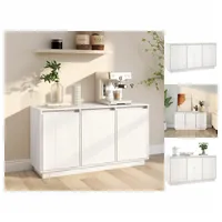 VidaXL Sideboard 111x34x60 cm weiß