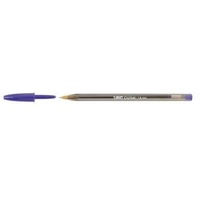 BIC Kugelschreiber Cristal Large 0,6mm blau Stick-Kugelschreiber 50 Stück(e)