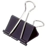 SOENNECKEN Foldbackklemmer 1562 41x19mm schwarz 12 St./Pack.