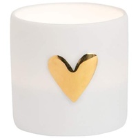 Räder Lichter Herz 2er Set, Gold