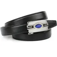 Anthoni Crown Ledergürtel schwarz 85