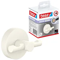 Tesa Moon WHITE Bademantelhaken, matt weiß