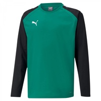 Puma teamLIGA Training Sweatshirt Kinder pepper green/black 176