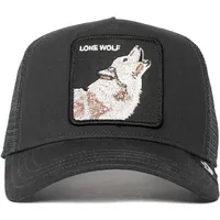 Goorin Bros The Lone Wolf Kappe, schwarz (101-0389-BLK)