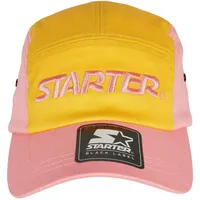 Starter Black Label Fresh Jockey Cap in c.yellow/hibiskuspink -