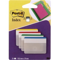 Post-it Index Strong Haftmarker farbsortiert 4x 6 Streifen