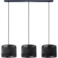 Paco Home Pendelleuchte Esstisch Korb Boho Hängelampe Esszimmer Lampe