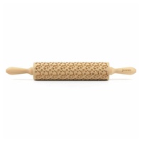 Folkroll Teigroller Rentier Sterne, groß, 43 cm