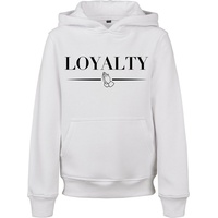 Mister Tee Loyalty Kapuzenpullover White 134-140 cm