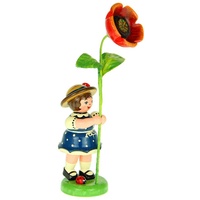 Hubrig Volkskunst GmbH Hubrig BK Mädchen mit Mohnblume