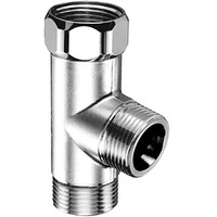 Schell T-Stück chrom