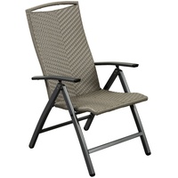 INKOSPOR Inko Gartensessel York grau 5-fach
