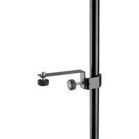 K&M 238 Mikrofon-Halteschiene Schwarz