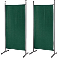 GRASEKAMP Stellwand 85 x 180 cm grün 2 St.