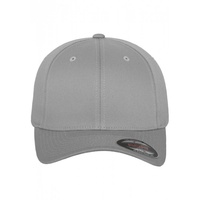 Flexfit Wooly Combed Cap basic silber grau L/XL