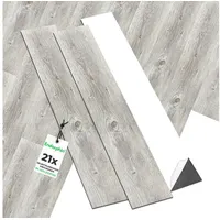 Endorphin Vinylboden selbstklebend in Holzoptik Beigegrau 2,93qm - Endorphin