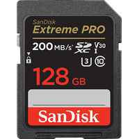 SanDisk Extreme Pro SDHC/SDXC UHS-I U3 R200/W90 200MB/s 128
