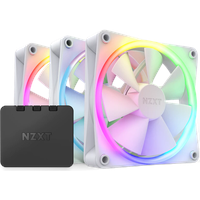 NZXT F120 RGB Gehäuselüfter 120mm Weiß 3er Pack