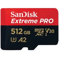 SanDisk Extreme Pro microSDXC UHS-I U3 V30 A2 512