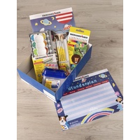 Eberhard Faber Winner Schulestarter Set Aufbewahrungsbox blau, gelb 22,0