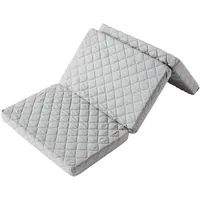 Kids Collective Klappmatratze Reisematratze 140x70cm grau 7cm hoch, Faltbare