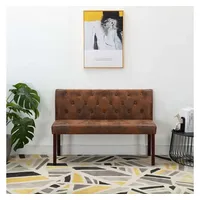 VidaXL Sitzbank Timm Braun 120 x 40 x 48