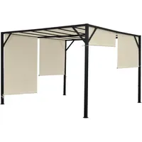 MCW Pergola Beja 4 x 4 m Beige