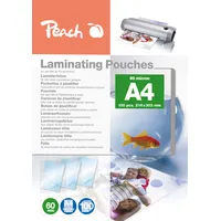 Peach Laminierfolien A4 - 60 mic - 100 pouches
