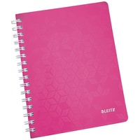 Leitz Collegeblock, A5, kariert, pink metallic