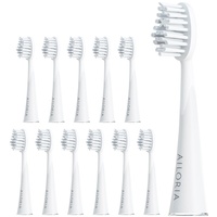 AILORIA SHINE BRIGHT Extra Clean Ersatzbürstenköpfe 12er Set weiß