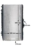 Mahle Motorkühler (CR 200 000S) für TOYOTA Corolla Carina