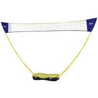 Homcom Badmintonnetz mit 4 Schlägern