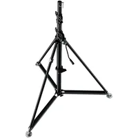 Manfrotto Stativ Super Windup Inox schwarz